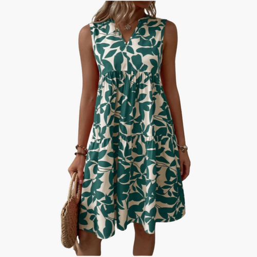 Threadanova | The Leafy Dress