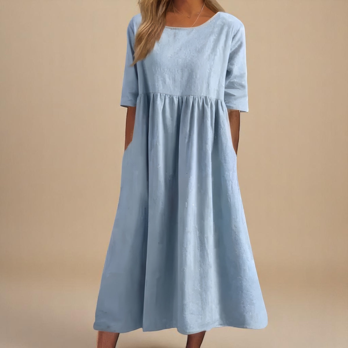 Threadnova | Breathable Cotton Dress