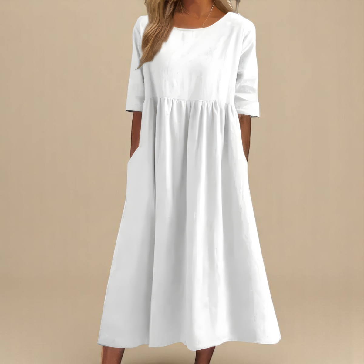 Threadnova | Breathable Cotton Dress
