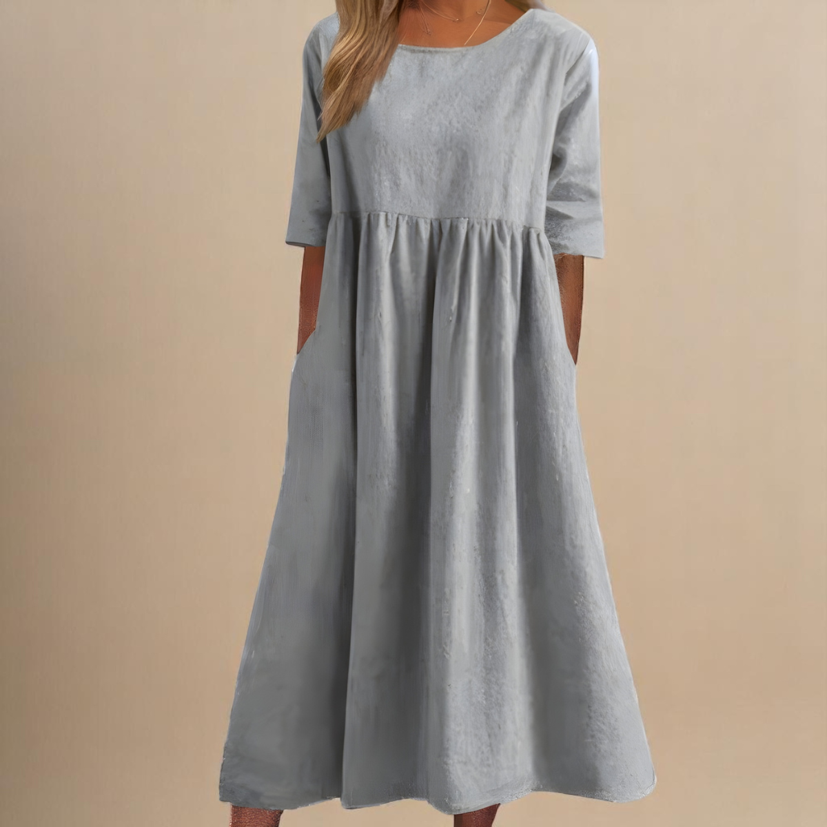 Threadnova | Breathable Cotton Dress
