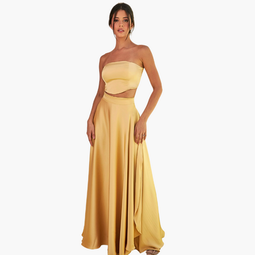 Threadanova | Solara Satin Dress