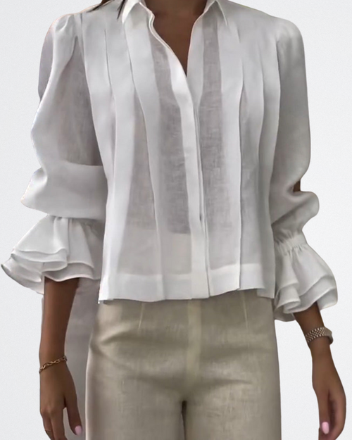 Threadanova | Elegant Sheer Blouse