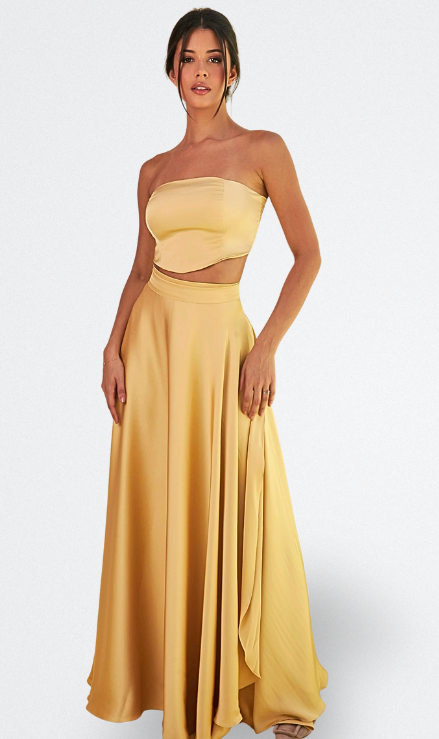 Threadanova | Solara Satin Dress