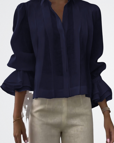 Threadanova | Elegant Sheer Blouse