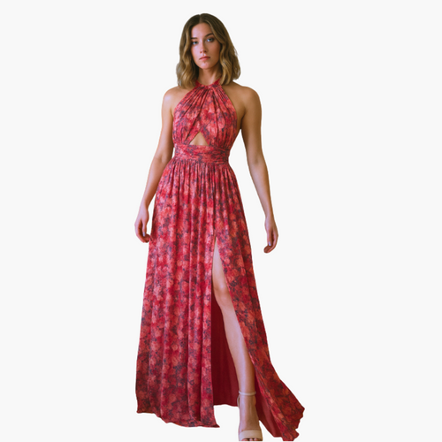 Threadanova | Vera Elegant floral print dress