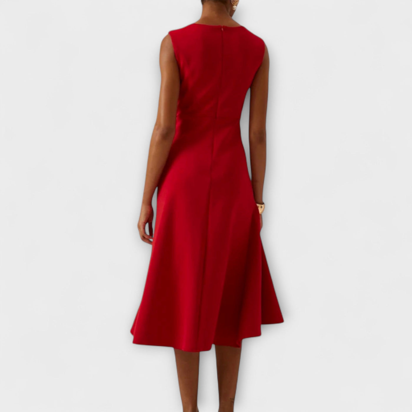 Threadanova | Asymmetric Midi Dress