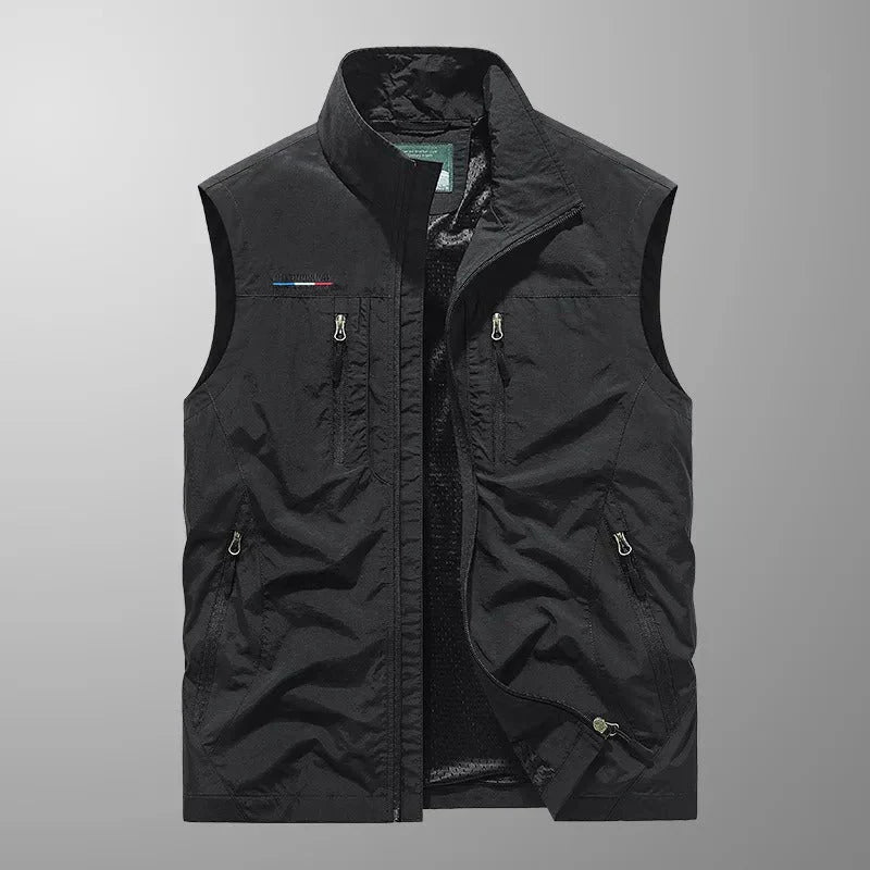 Threadanova | Cargo vest with multiple pockets