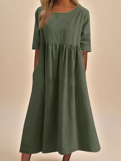 Threadnova | Breathable Cotton Dress