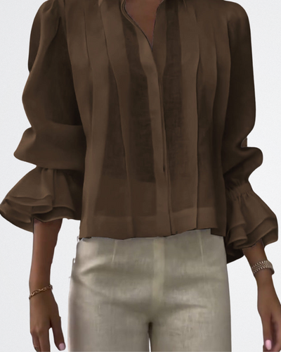 Threadanova | Elegant Sheer Blouse