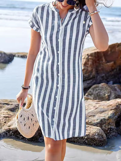 Threadanova | Striped Dress