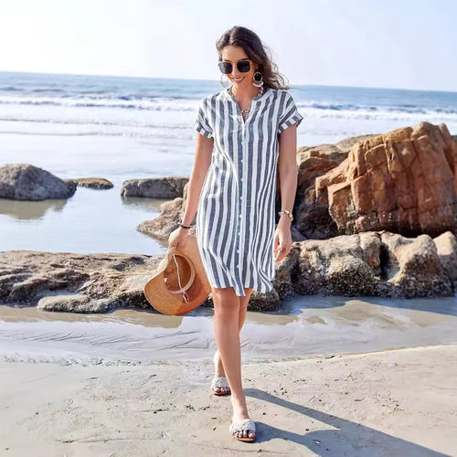 Threadanova | Striped Dress