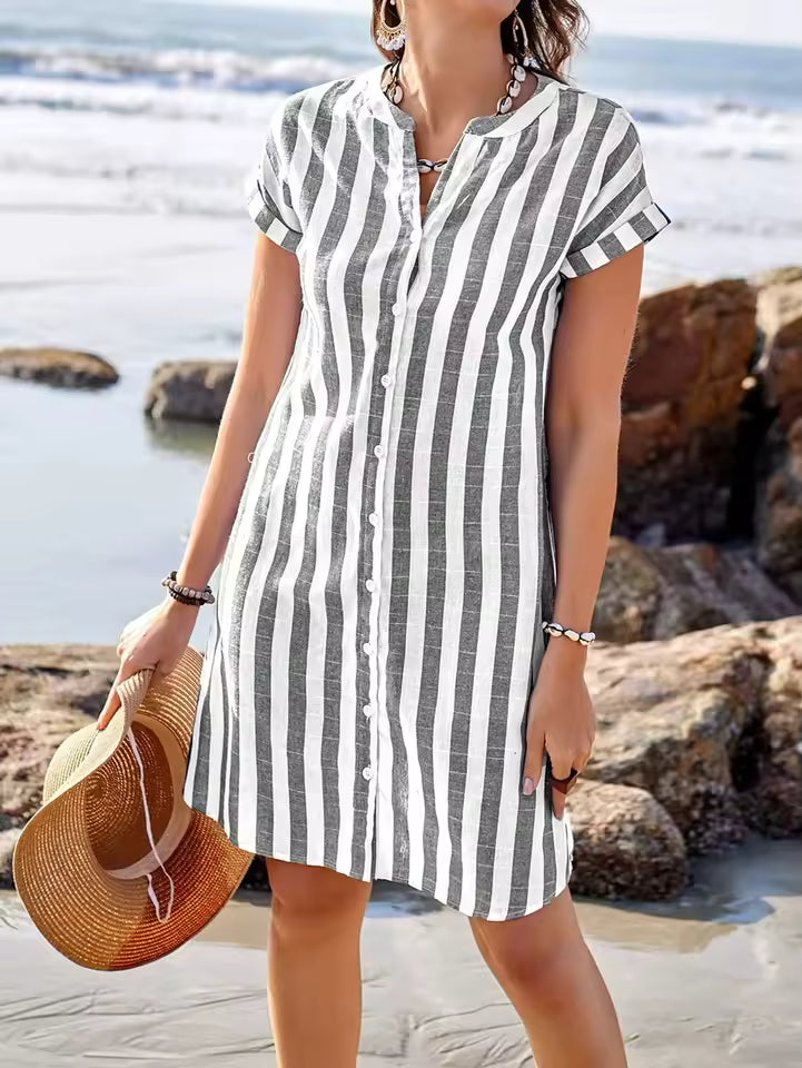 Threadanova | Striped Dress