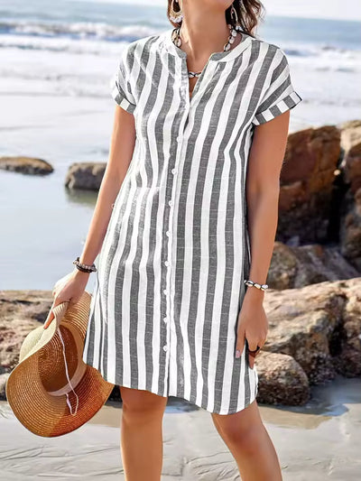 Threadanova | Striped Dress