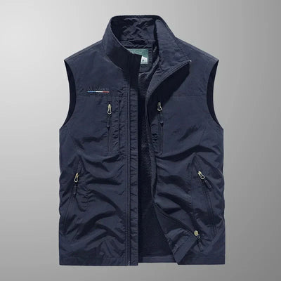 Threadanova | Cargo vest with multiple pockets
